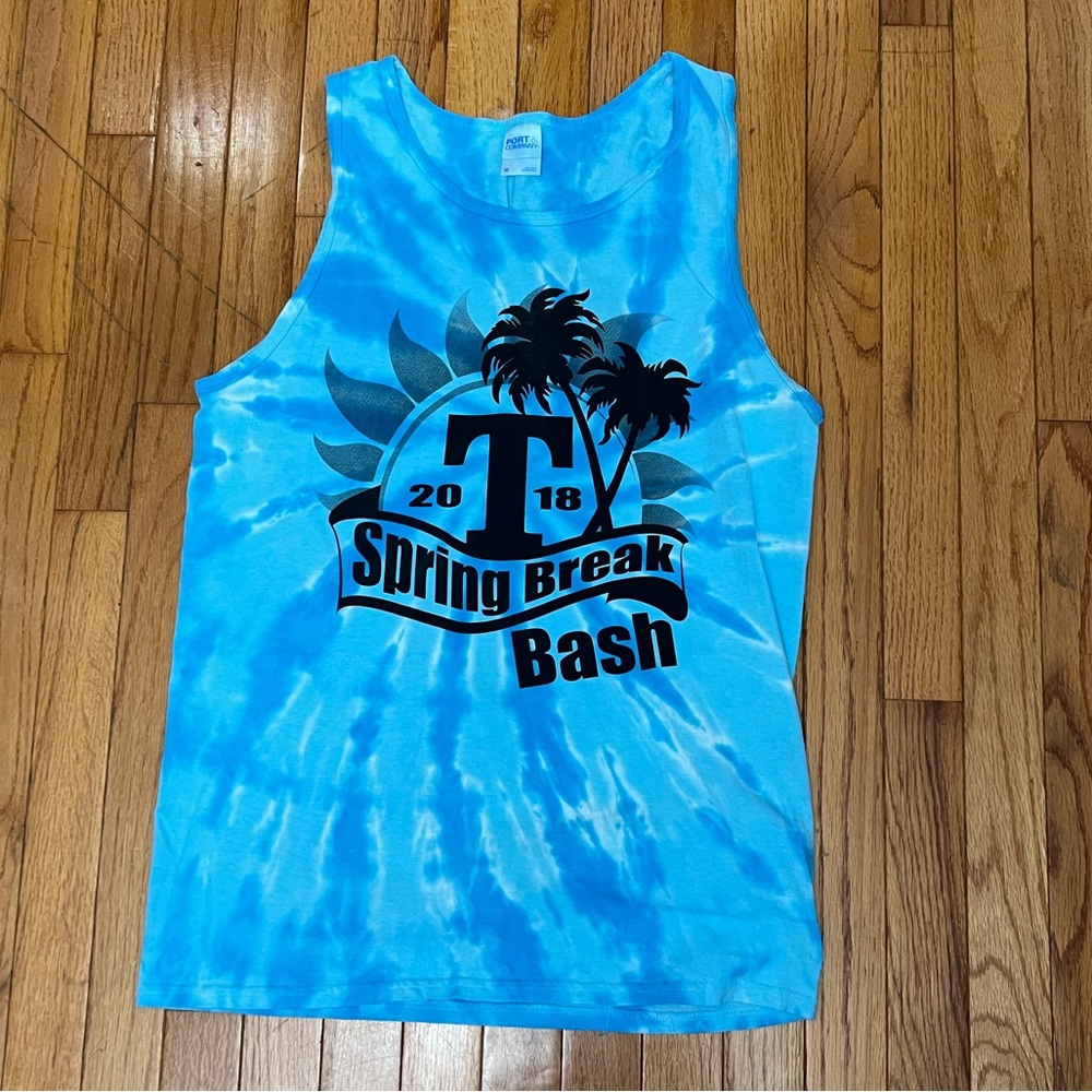 Port & Company tied dyed tank top women’s size medium - Picture 2 of 6